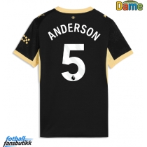 Manchester City Elliot Anderson #5 Bortedrakt Dame 2026-27 Kortermet